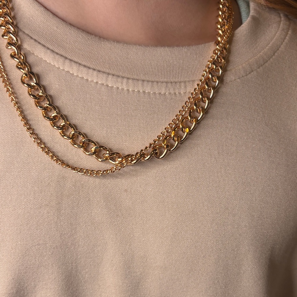 💛 Cupshe Gold Layered Necklace